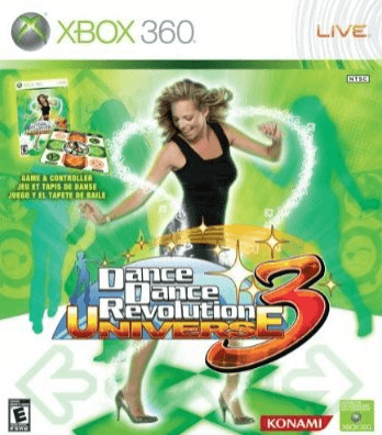 Dance Dance Revolution Universe 3 Bundle box art for Xbox 360